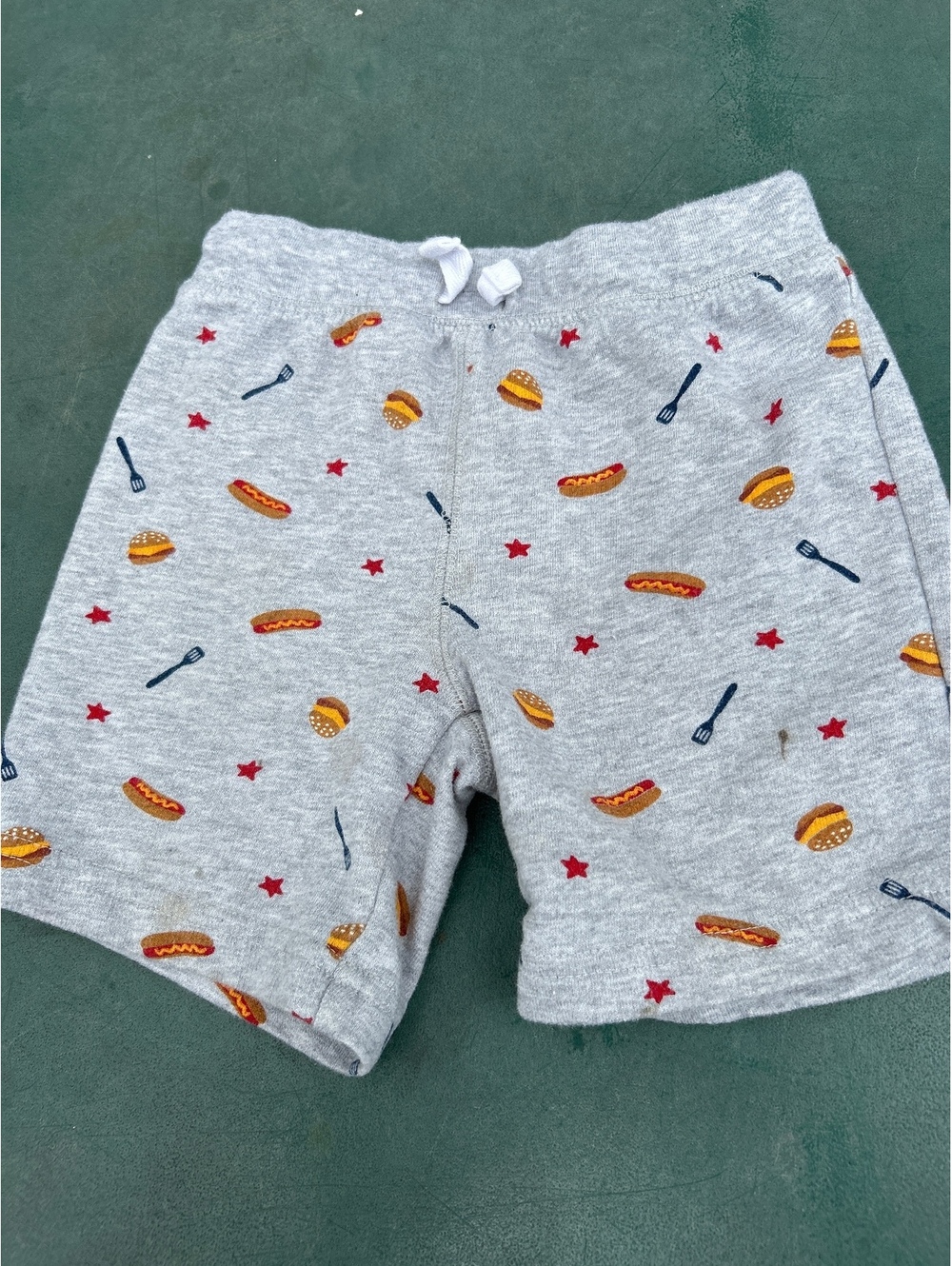 Carter’s hamburger and hotdog shorts